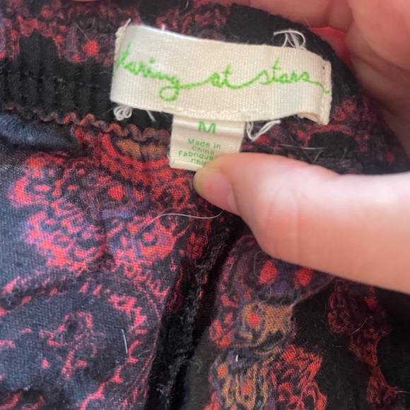 Boho flowy paisley beach summer pants - Picture 4 of 6